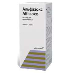 Альфазокс раствор для приема внутрь 200мл