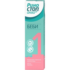 Риностоп Аква Беби для орошения и промывания носа спрей назальный 150мл