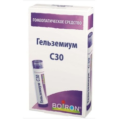 Гельземиум С30 Гомеопатический монокомпонентный препарат гранулы гомеопатические 4г