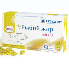 Рыбий жир ОМЕГАДЕТИ капсулы N30