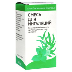 Смесь для ингаляций раствор для ингаляций 40мл Ивановская ФФ