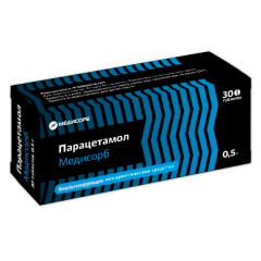 Парацетамол МС таблетки 500мг N30