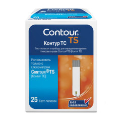 Тест-полоски Контур ТС N25