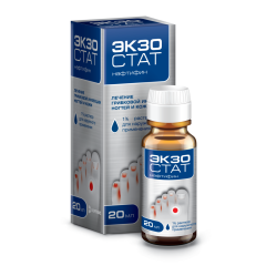 Экзостат раствор для наружного применения 1% 20мл