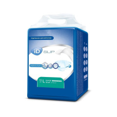 Айди подгузники для взрослых впитывающие одноразовые  размер L/Super №10