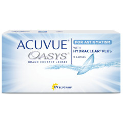 Линзы контактные Acuvue Oasys with Hydrackear Plus №6 /+2,50/
