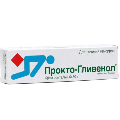 Прокто-Гливенол крем для ректального и наружного применения 30г N1