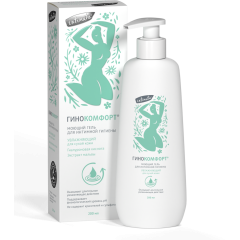 Гинокомфорт, гель для интимной гигиены «Увлажняющий» 200мл