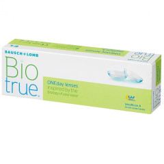 Линзы контактные однодневные Био Тру уан дэй/Bio true one day №30 /-9,00