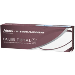 Линзы контактные ALCON DAILIES TOTAL однодневные водоградиентные -8,00 N30