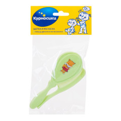 Курносики Набор детский расческа и щетка 19511