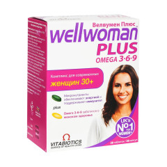 Wellwoman Плюс таблетки 1078мг N28 + капсулы 671мг N28