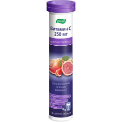Витамин С таблетки шипучие 250мг N20 Эвалар