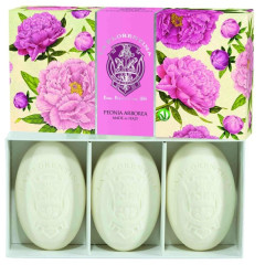 La Florentina Мыло в наборе Изысканный пион 150г х 3шт