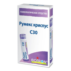 Румекс Криспус С30 Гомеопатический монокомпонентный препарат гранулы гомеопатические 4г Буарон