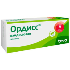 Ордисс таблетки 8мг N60