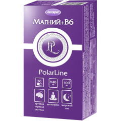 PolarLine Магний+В6 капсулы 840мг N30