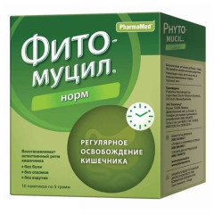 Фитомуцил Норм порошок д/внут прим 5г N10