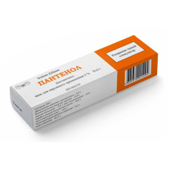 Пантенол 5% мазь для наружного применения 30г Зеленая Дубрава