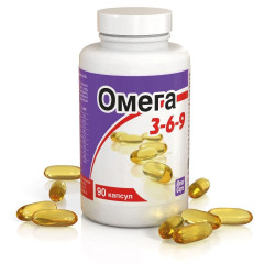 Омега 3-6-9 капсулы 1600мг N90