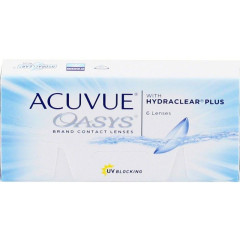 Линзы контактные Acuvue Oasys with Hydrackear Plus №6 -6,50