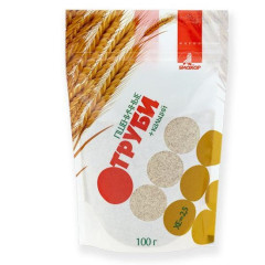 Отруби пшеничные с кальцием молотые 100г Лито