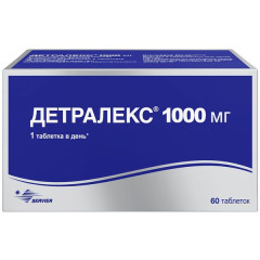 Детралекс таблетки 1000мг N60