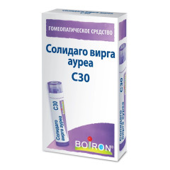 Солидаго Вирга Ауреа С30 Гомеопатический монокомпонентный препарат гранулы гомеопатические 4г Буарон
