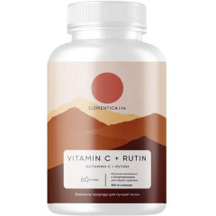 Elementica Life Витамин С+Рутин капсулы 620мг №60
