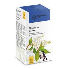 Черемухи плоды 50г Здоровье