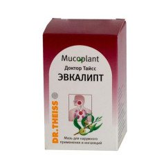 Доктор Тайсс Эвкалипт мазь д/наружн применения и ингал 20Г N1 бан