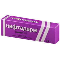 Нафтадерм линимент 10% 35г туба
