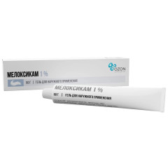 Мелоксикам гель для наружного применения 1% 50г Озон