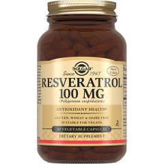 Солгар Ресвератрол 100 мг капсулы N60