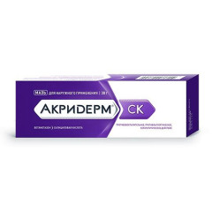 Акридерм СК мазь д/наружн применения 30г N1 туба