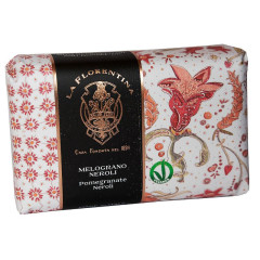 La Florentina мыло туалетное твердое Гранат и цветок нероли 150г N3