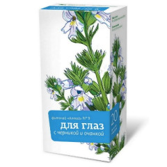 Фиточай Алтай N9 для глаз с черникой и очанкой 2г N20 фильтр-пак