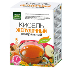 Кисель Леовит желудочный нейтральный пакетики №5