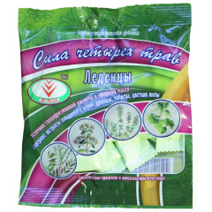 Леденцы Сила четырех трав 50г