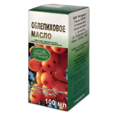 Облепиховое масло 100мл Янтарное