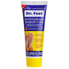 Dr.Foot тальк интенсивный жидкий для ног от пота и неприятного запаха 75 мл