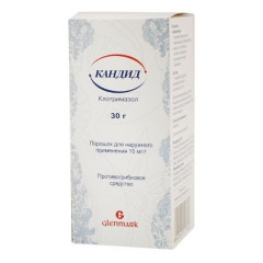 Кандид порошок для наружного применения 1% 30 г