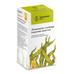 Ламинарии слоевища морская капуста 50г Здоровье