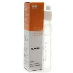 Таурин капли глазные  4% 10мл N1 тюб-кап