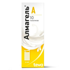 Алмагель А суспензия 10мл №10