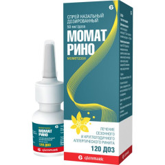 Момат Рино спрей назальный дозированный 50мкг/доза 120 доз