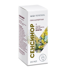 Сенсинор капли для приема внутрь 10мг/мл флак 20мл
