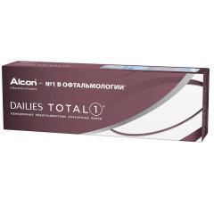 Линзы контактные ALCON DAILIES TOTAL однодневные водоградиентные -1,50 N30