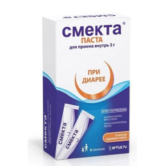 Смекта паста для приема внутрь 3г N8 карамель-какао