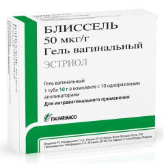 Блиссель гель вагинальный 50 мкг/г туба 10г + аппликатор N10